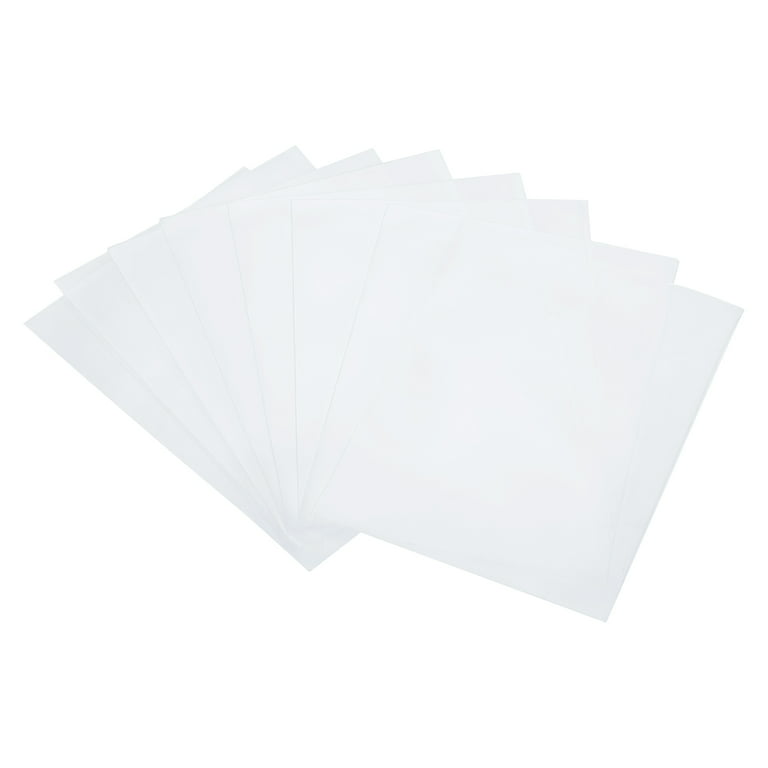  Clear Plastic Sleeves