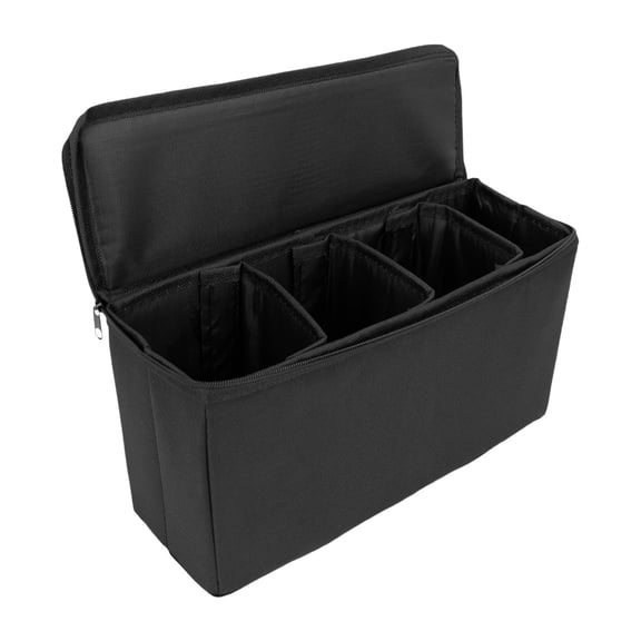Trading Card Storage Bag Folding Gathering Card Toy Container with 3 Dividers Card Storage Case Game Card Collectors