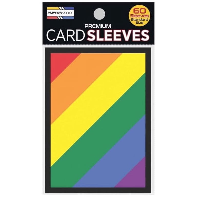 Trading Card Supplies - Player's Choice DECK PROTECTORS - RAINBOW (60 Pack  - Standard Size) - Walmart.com