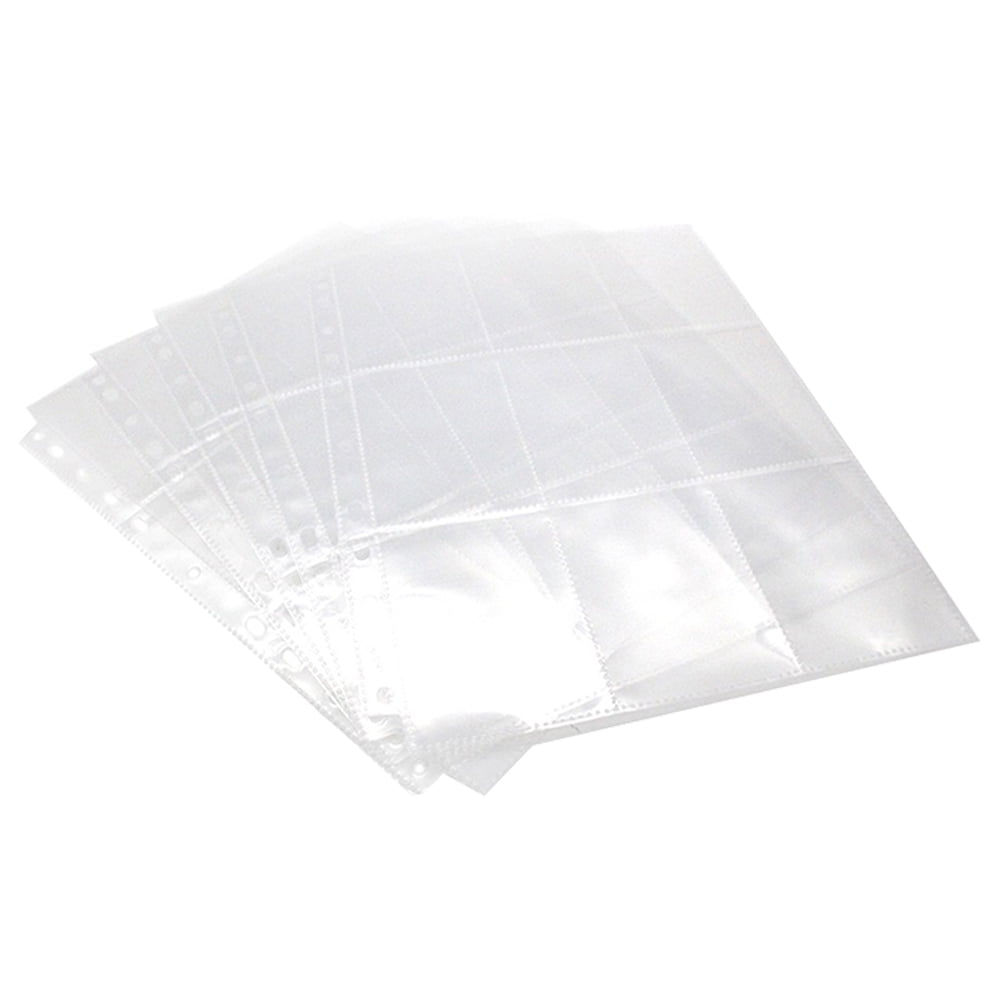 20pcs Plastic Cards Storage Sleeves for Collection Supplies Transparent -  Walmart Business Supplies