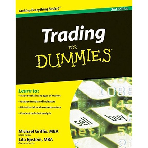 Pre-Owned Trading for Dummies (Paperback) by Michael Griffis, Lita Epstein