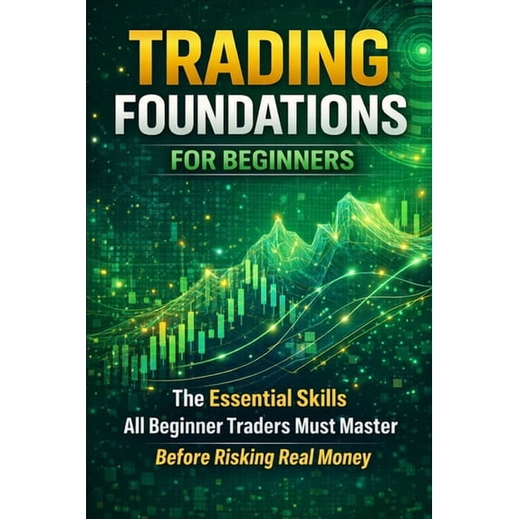 Trading Foundations for Beginners: The Essential Skills All Beginner Traders Must Master Before Risking Real Money, (Paperback)