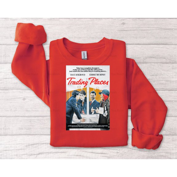 Trading Places Eddie Murphy Dan Aykroyd Comedy Movie 80s, (2),T-Shirt, SW, Hoodie Unisex, up to 5XL