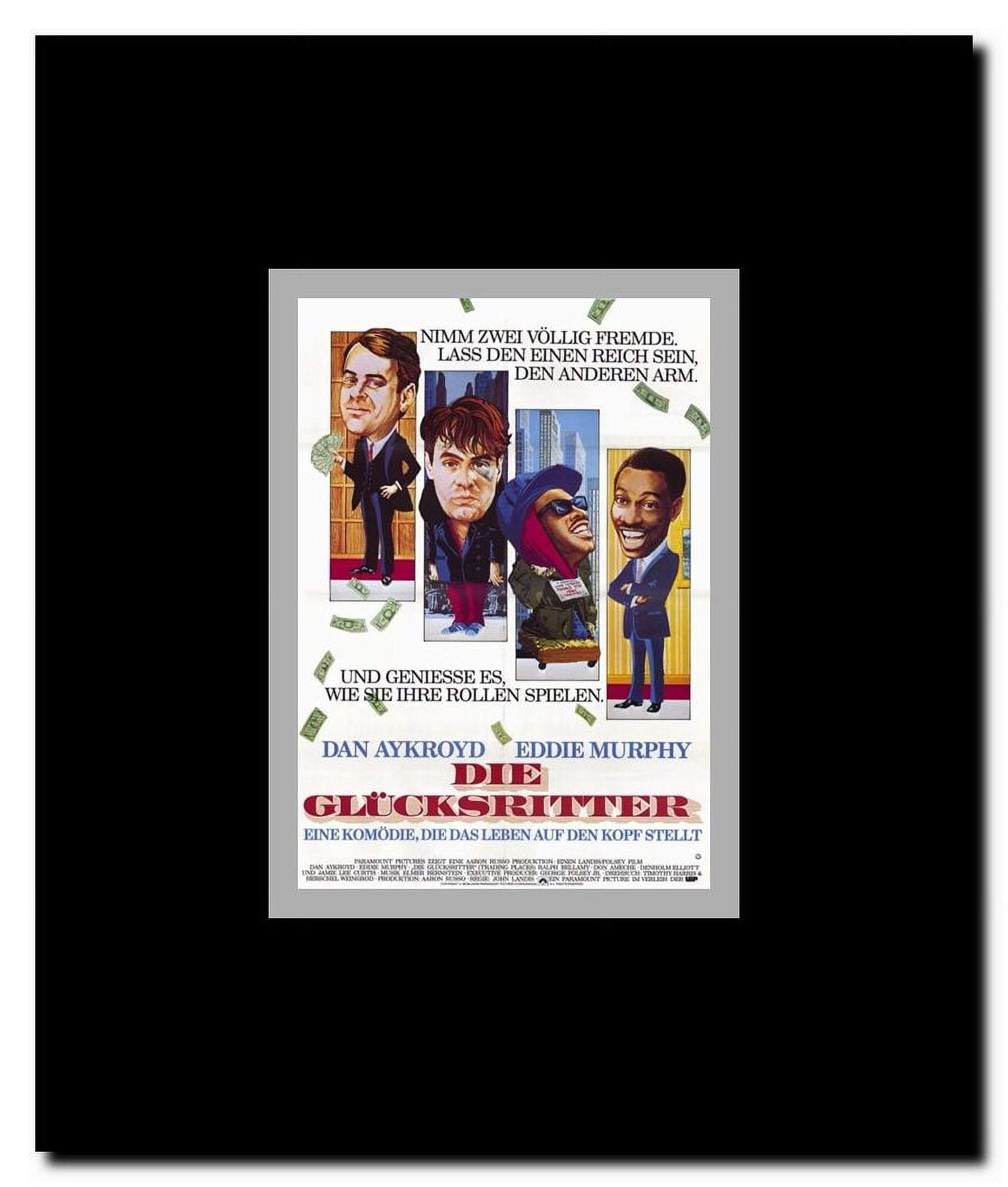 Trading Places Framed Movie Poster