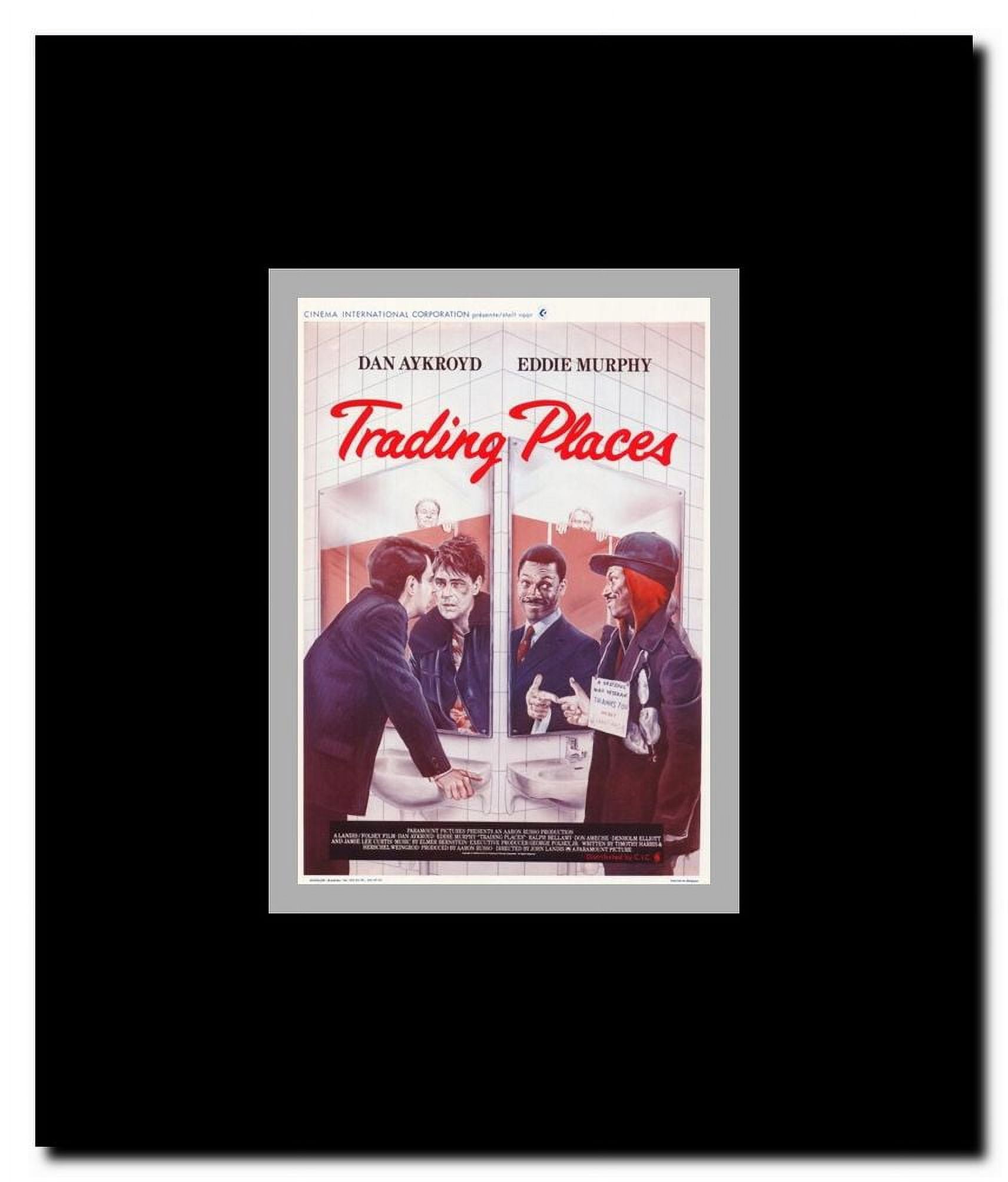 Trading Places Framed Movie Poster