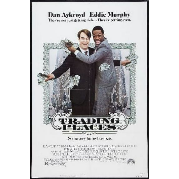 Trading Places Poster Giclee Print 27inx40in for any room 27x40 Multi-Color Square Adults AB Posters