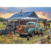 Cobble Hill 1000 Piece Puzzle - Trading Post - Sample Poster Included