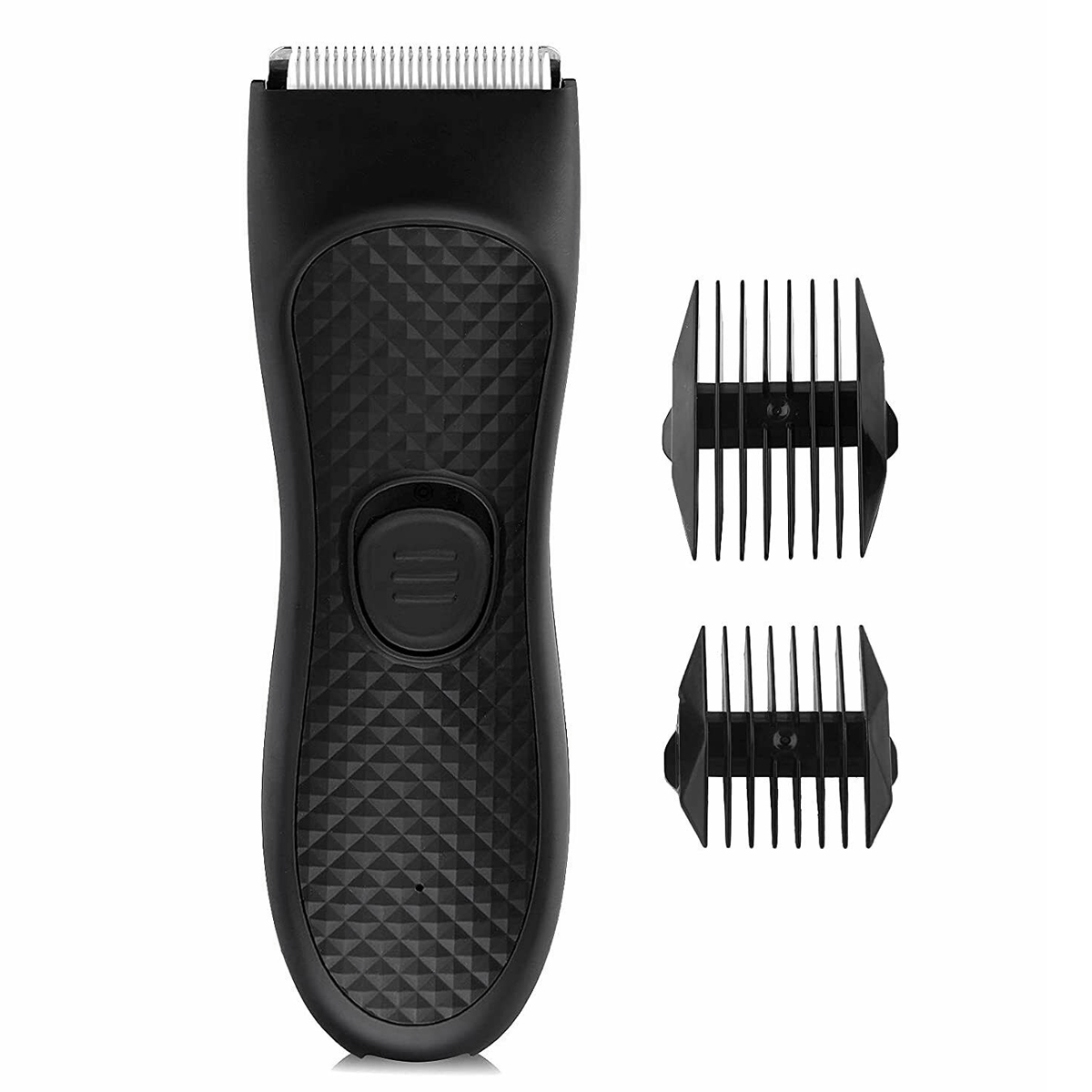 Tradinno Electric Balls/Body Pubic Hair Trimmer Rechargeable Waterproof Men Black