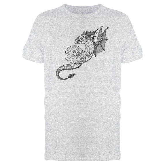 Tradition Asian Dragon T-Shirt Men -Image by Shutterstock, Male Small
