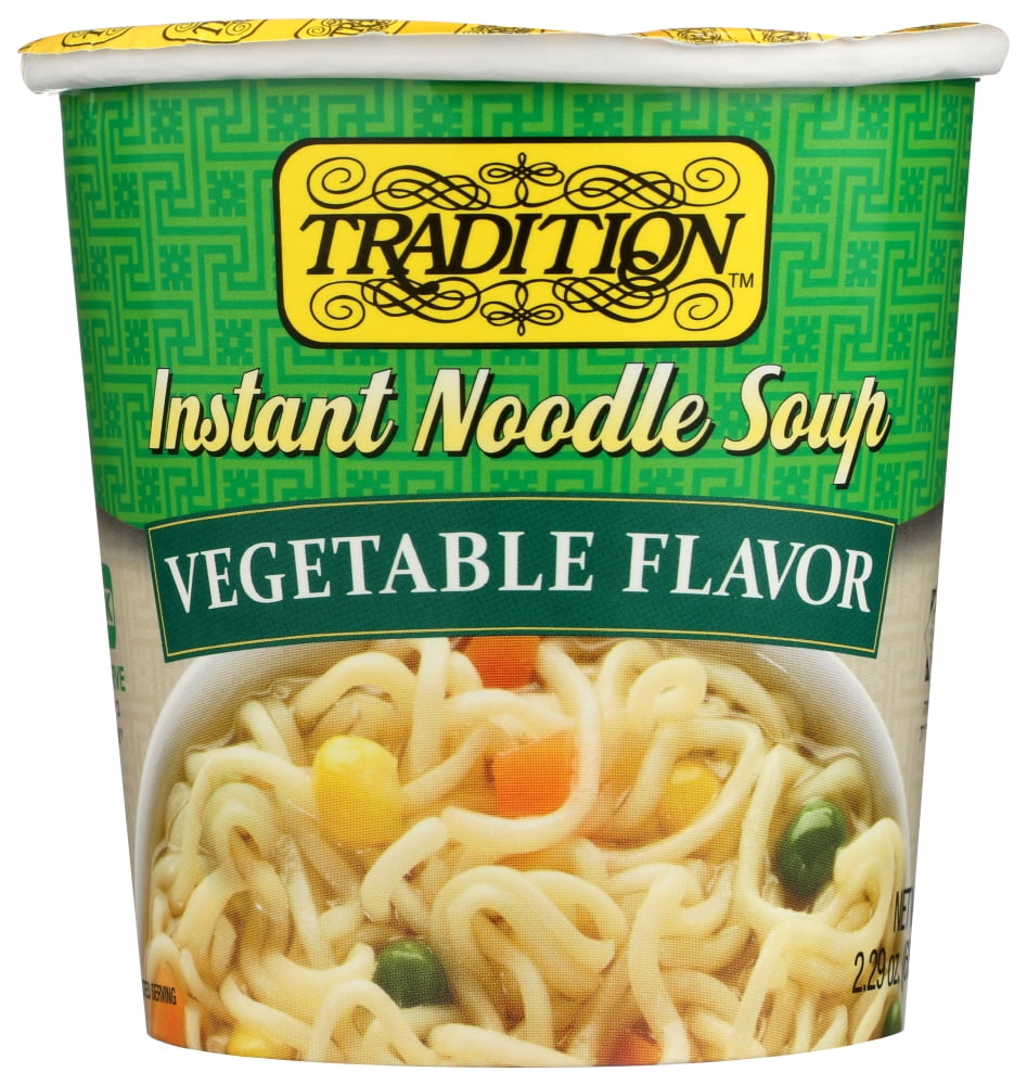 Instant Noodle Soup Bowl - Best Quick Vegan Lunch • Tasty Thrifty