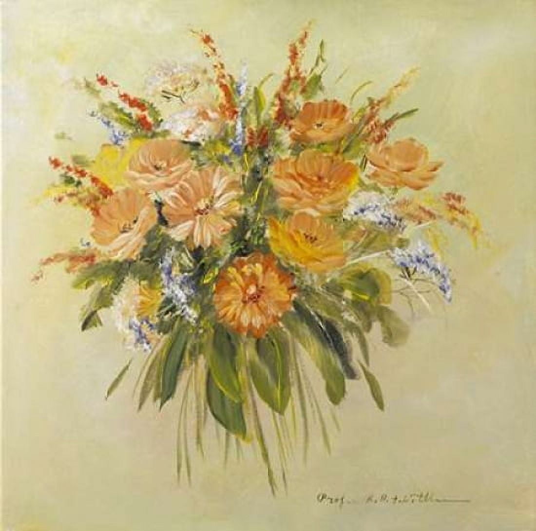 Tradition bouqet III Canvas Art - Katharina Schottler (24 x 24)