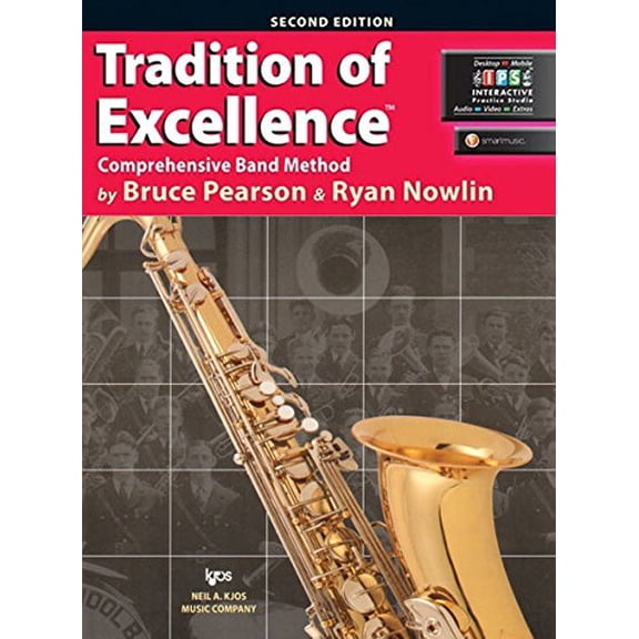 Pre-Owned W61XB - Tradition of Excellence Book 1 - Bb Tenor Saxophone (Paperback) 0849770580 9780849770586