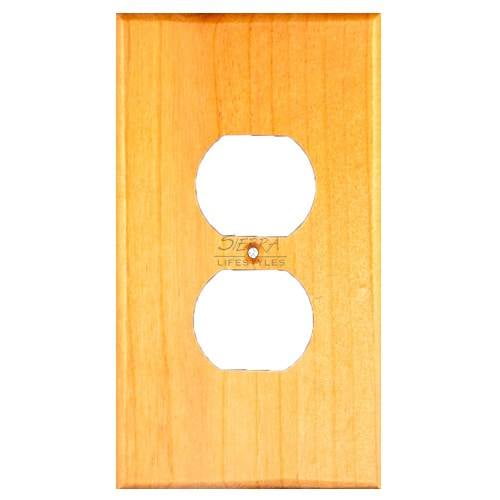 Traditional - 1 Toggle - Alder (Triple GFI)