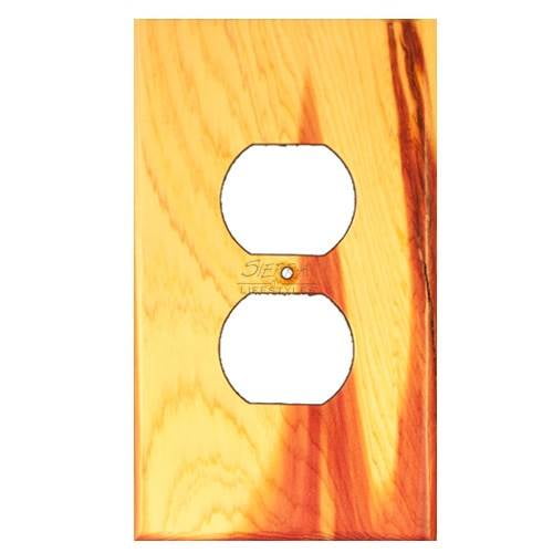 Switch Plate - Traditional - 3 Rocker - Tennessee Aromatic Cedar