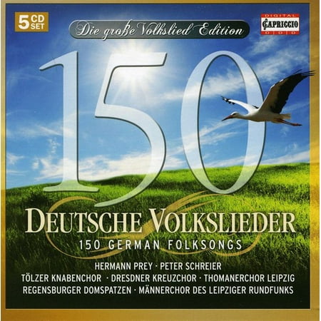 Traditional - 150 German Folksongs - Music & Performance - CD