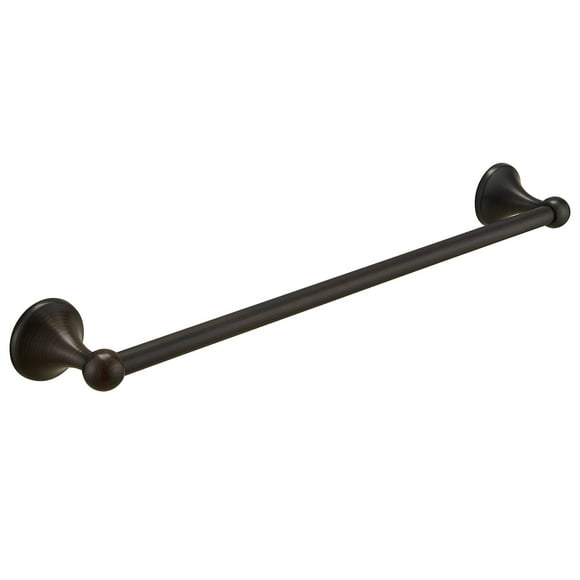 BWE Traditional 18 inch Wall Mount Bathroom Accessoreis Towel Bar Space Saving and Easy to Install In Oil Rubbed Bronze