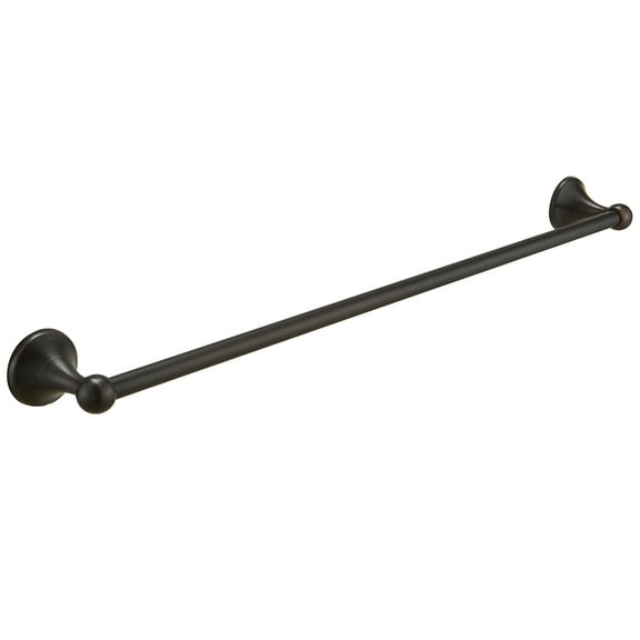 Traditional 24 in. Wall Mount Bathroom Accessoreis Towel Bar Space Saving and Easy to Install In Oil Rubbed Bronze