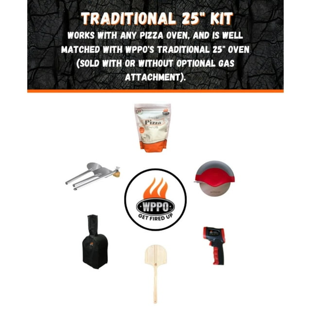 Traditional 25" Pizza Oven Kit