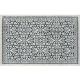 thumbnail image 1 of Traditional 2x3 Area Rug (2' x 3') Medallion Gray Indoor Scatter Easy to Clean, 1 of 10