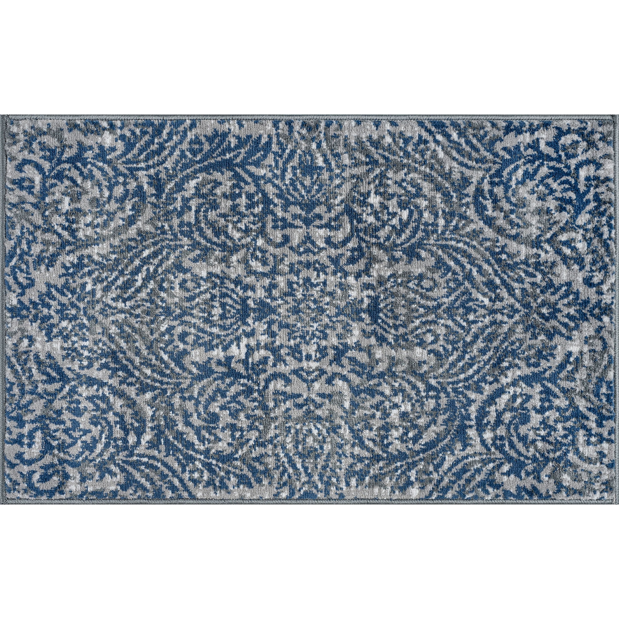 Traditional 2x3 Area Rug (2' x 3') Oriental Dark Gray Indoor Scatter ...