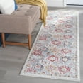 thumbnail image 1 of Traditional 2x8 Area Rug (2'3'' x 7'3'') Oriental Brown, Terra Indoor Runner Easy to Clean, 1 of 8