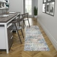 thumbnail image 1 of Traditional 2x8 Area Rug (2'3'' x 7'3'') Oriental Cream, Gray Indoor Runner Easy to Clean, 1 of 7