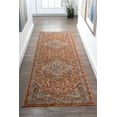 thumbnail image 1 of Traditional 2x8 Area Rug (2'3'' x 7'3'') Oriental Spice, Blue Indoor Runner Easy to Clean, 1 of 7