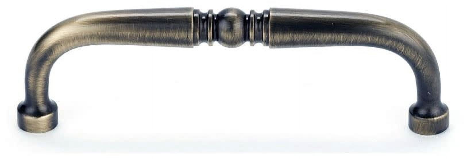 Alno A702-35-AE Traditional 3-1/2" Cabinet Pull Antique English