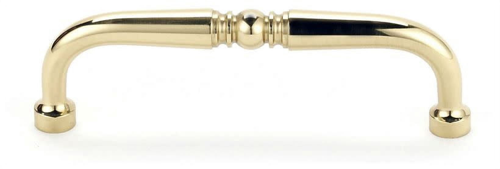 Traditional 3" Center Appliance Pull, Polished Brass