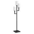 thumbnail image 1 of Traditional 3-Light Torchiere Floor Lamp with Fabric Shades, 1 of 2