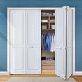thumbnail image 1 of Kimberly Bay ® Traditional 4 Panel White Pine Core Bi-fold Door, 1 of 7