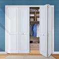thumbnail image 1 of Kimberly Bay Traditional 4-Panel Solid Core White Wood Bi-fold Door, 1 of 7
