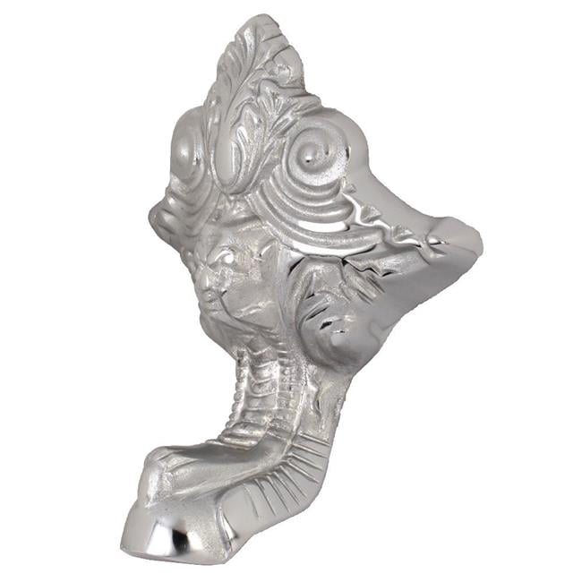 Traditional 4 Piece Cast Iron Tub Feet Set Polished Chrome