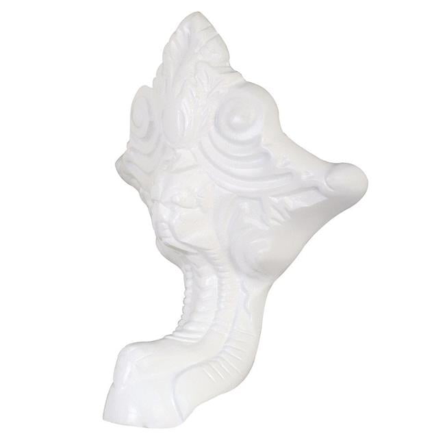 Traditional 4 Piece Cast Iron Tub Feet Set White