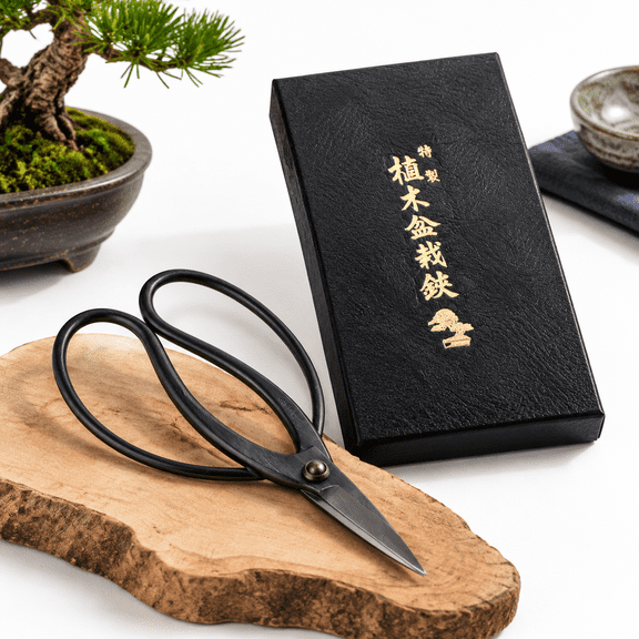 Traditional 7" Carbon Steel Bonsai Pruning Shears Garden Tool