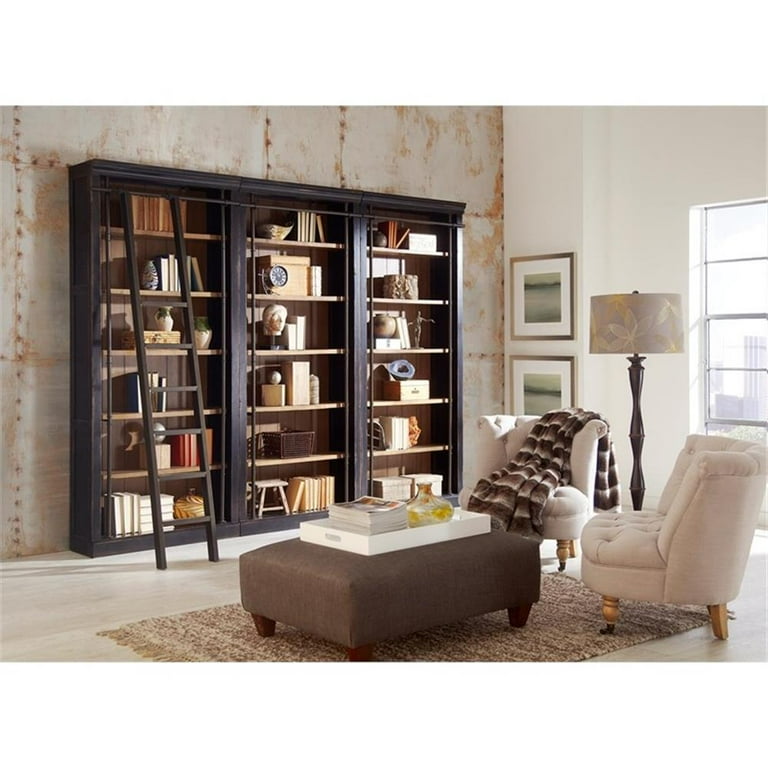 本棚・本収納 Bookcase/Disney World English(DWE) JOINICE Mid Century Modern Wall Mounted Ladder Bookshelf