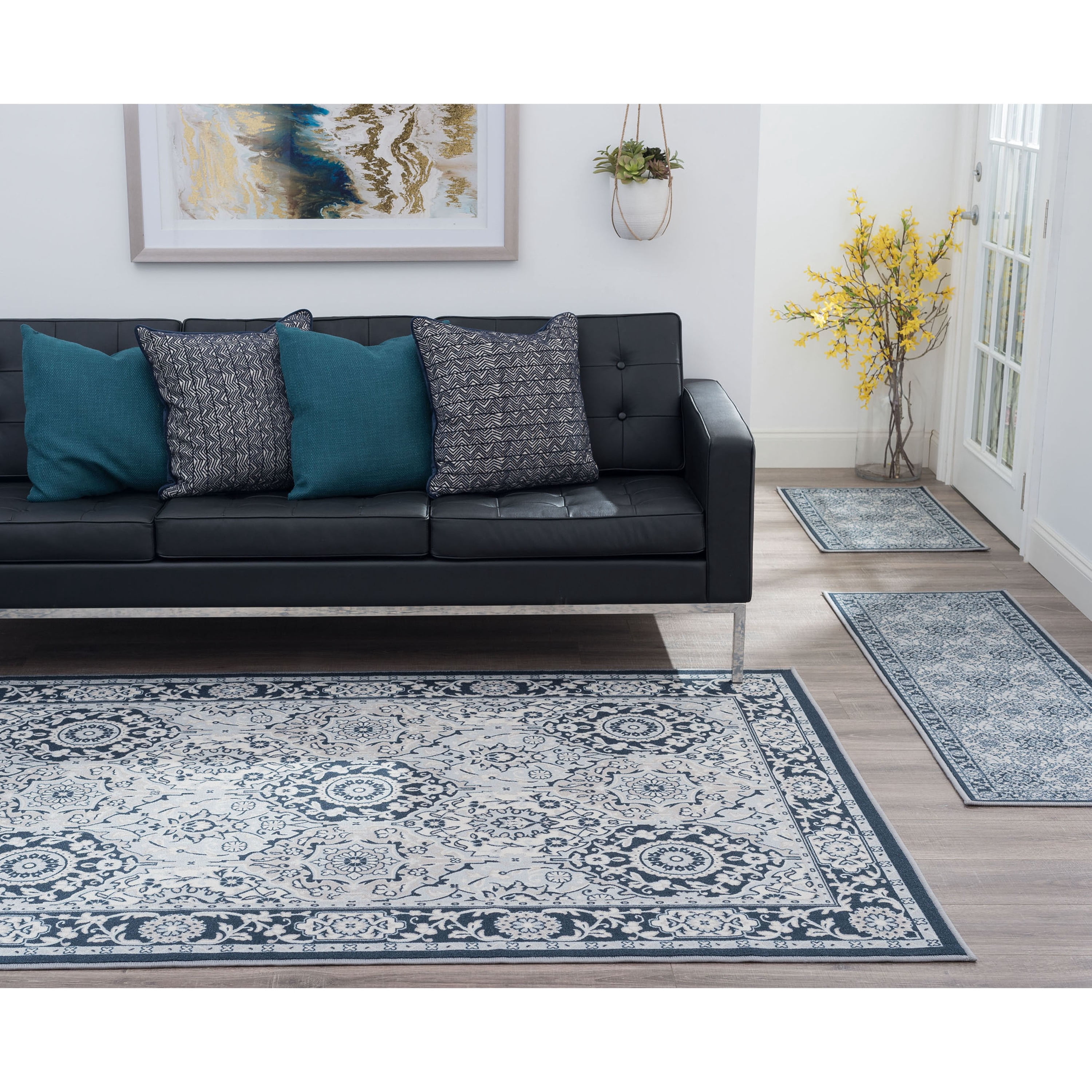 Traditional Area Rug 3-Piece Set - Walmart.com