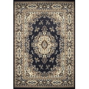 Traditional Area Rug Bordered Medallion Design Persian Oriental Rugs Carpet Runners