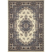 Traditional Area Rug Bordered Medallion Design Persian Oriental Rugs Carpet Runners