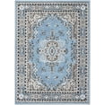 thumbnail image 1 of Traditional Area Rug Bordered Medallion Design Persian Oriental Rugs Carpet Runners, 1 of 7