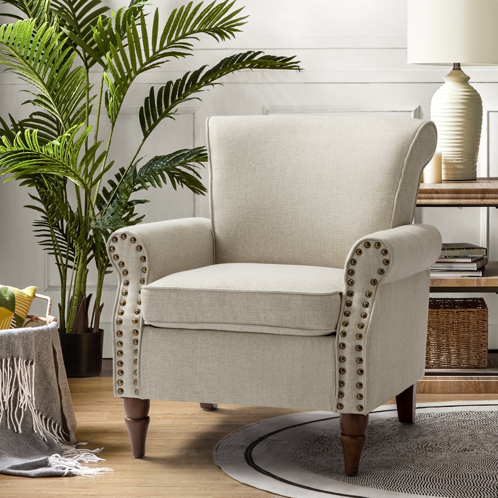 Take A Look About Accent Chair With Nailhead Trim