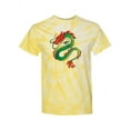 thumbnail image 1 of Traditional Asian Dragon Tie-Dye Cyclone Women -Smartprints Designs, Female Small, 1 of 2