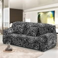 thumbnail image 1 of Traditional Asian Paisley Elastic Sofa Cover For Living Room L Shape Couch Covers Bohemia Slipcover 1/2/3/4 Seater, 1 of 5