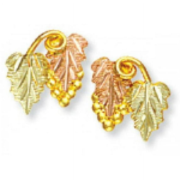 Traditional Black Hills Gold Earrings