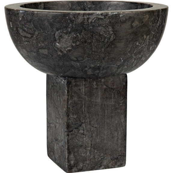 Traditional Black Marble Bowl-Zeta Collection