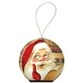 thumbnail image 1 of Traditional Blinking Christmas Tree Ornament- World Santa, Retro Santa, Size: One Size, D&D Distributing, 1 of 1