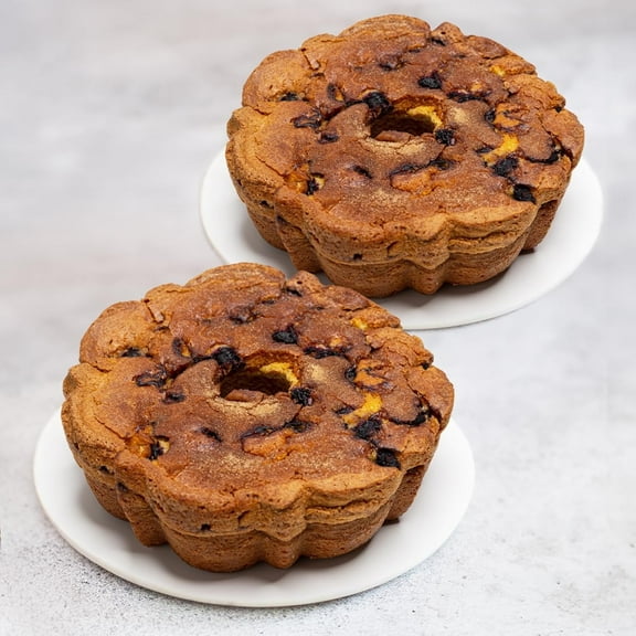 Traditional Blueberry Coffee Cake Buy One Get One 1/2 off - 1.75 lbs (2 Cakes)