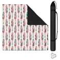 thumbnail image 1 of Traditional Boho Pattern Anti-Skid Rubber Table Topper 31.5x31.5 Inch Mahjong Playing Mat with Quiet Surface for Card Games Board Games and Game Nights, 1 of 5