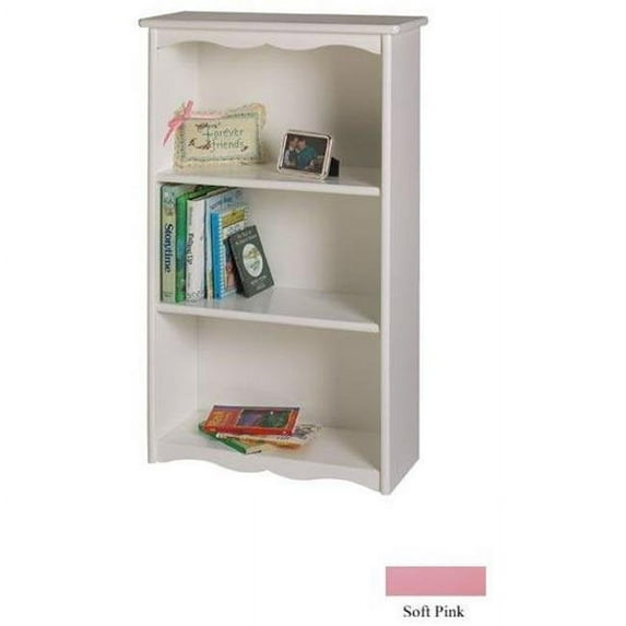 Traditional Bookcase - Soft Pink