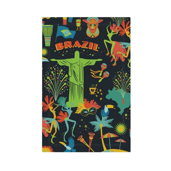 Traditional Brazilian Light Switch Cover Decorator No Device Blank Wall Plate 1-Gang Receptacle Outlet Decor